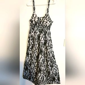 Long Carefree Animal Print Summer Dress,